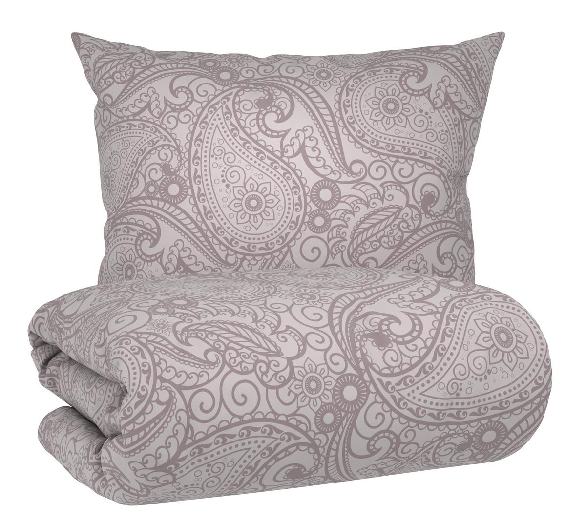 BETTWÄSCHESET PAISLEY - Altrosa, Textil (160/210cm) - Mömax