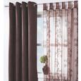 Zavesa Z Obročki Velour - temno rjava, Moderno, tekstil (140/245cm) - Mömax modern living Zavesa Z Obročki Velour - temno rjava, Moderno, tekstil (140/245cm) - Mömax modern living