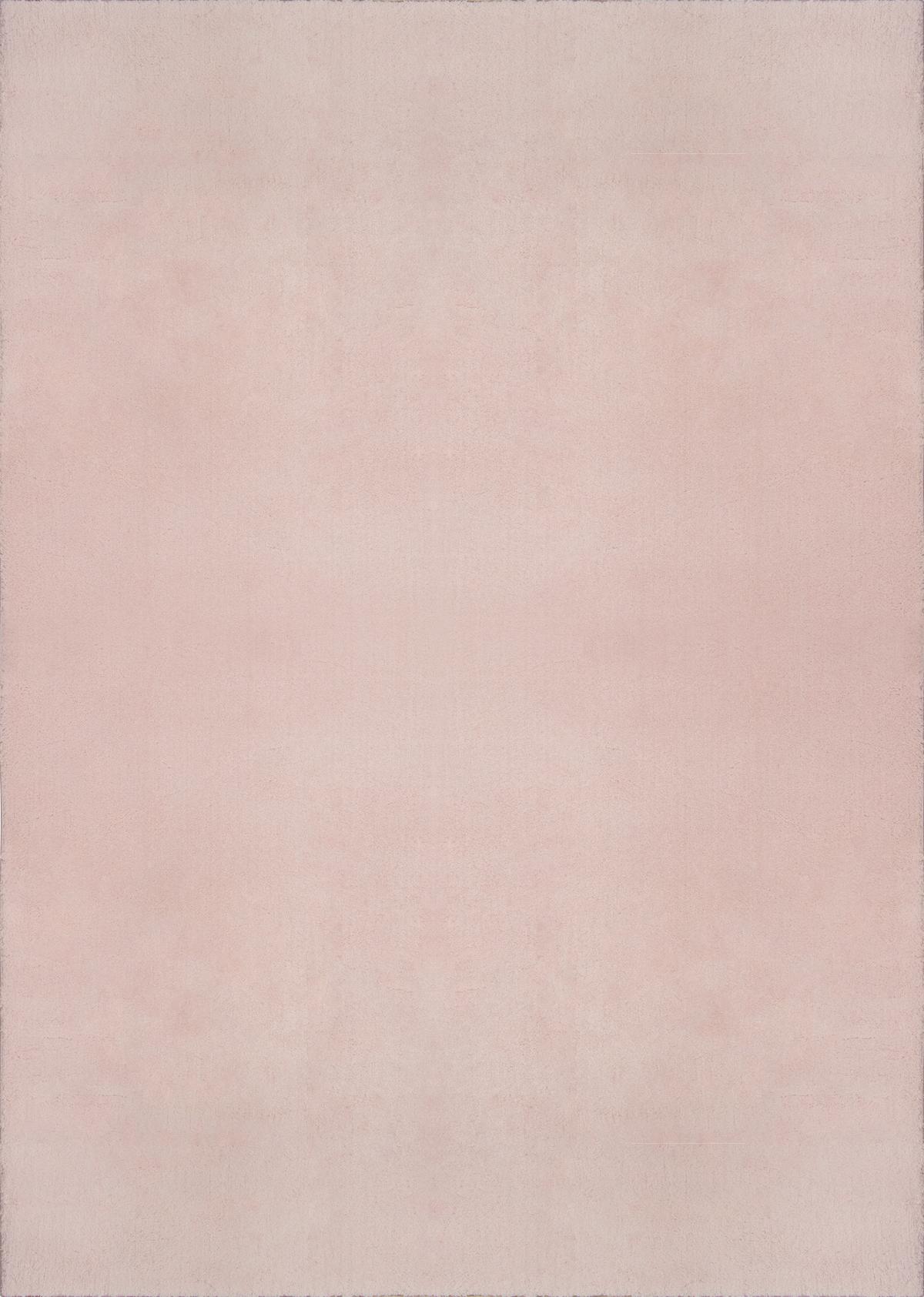 Fellteppich Loft Rosa ca. 80x150cm - Rosa, KONVENTIONELL, Textil (80/150cm)