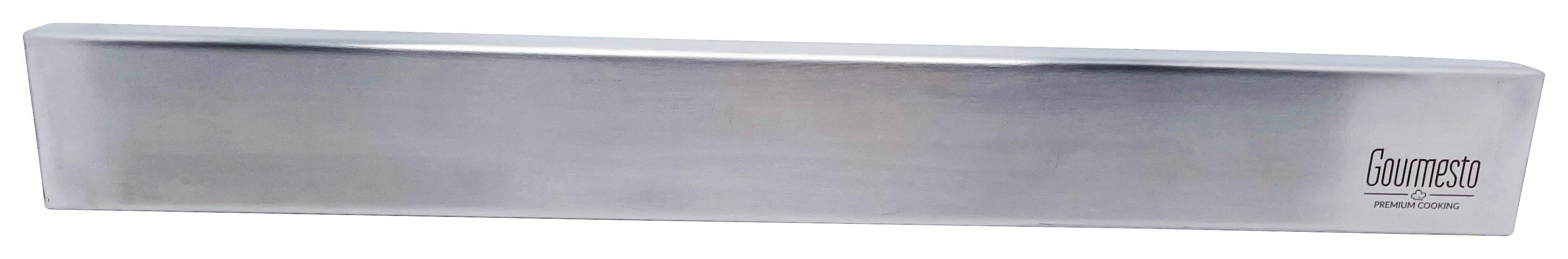 Magnetleiste Profi Line in Silberfarben - Silberfarben, MODERN, Metall (40/4,5/1,7cm) - Gourmesto