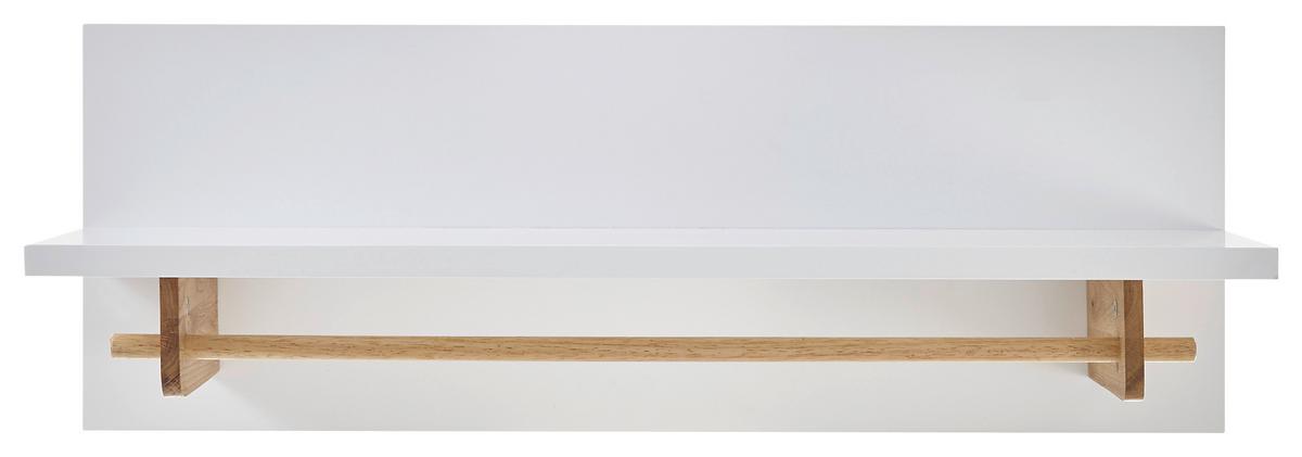 PANEL DO PRZEDPOKOJU CERVO - kolor dębowy/biały, Design, materiał drewnopochodny/drewno (97/35/32cm)