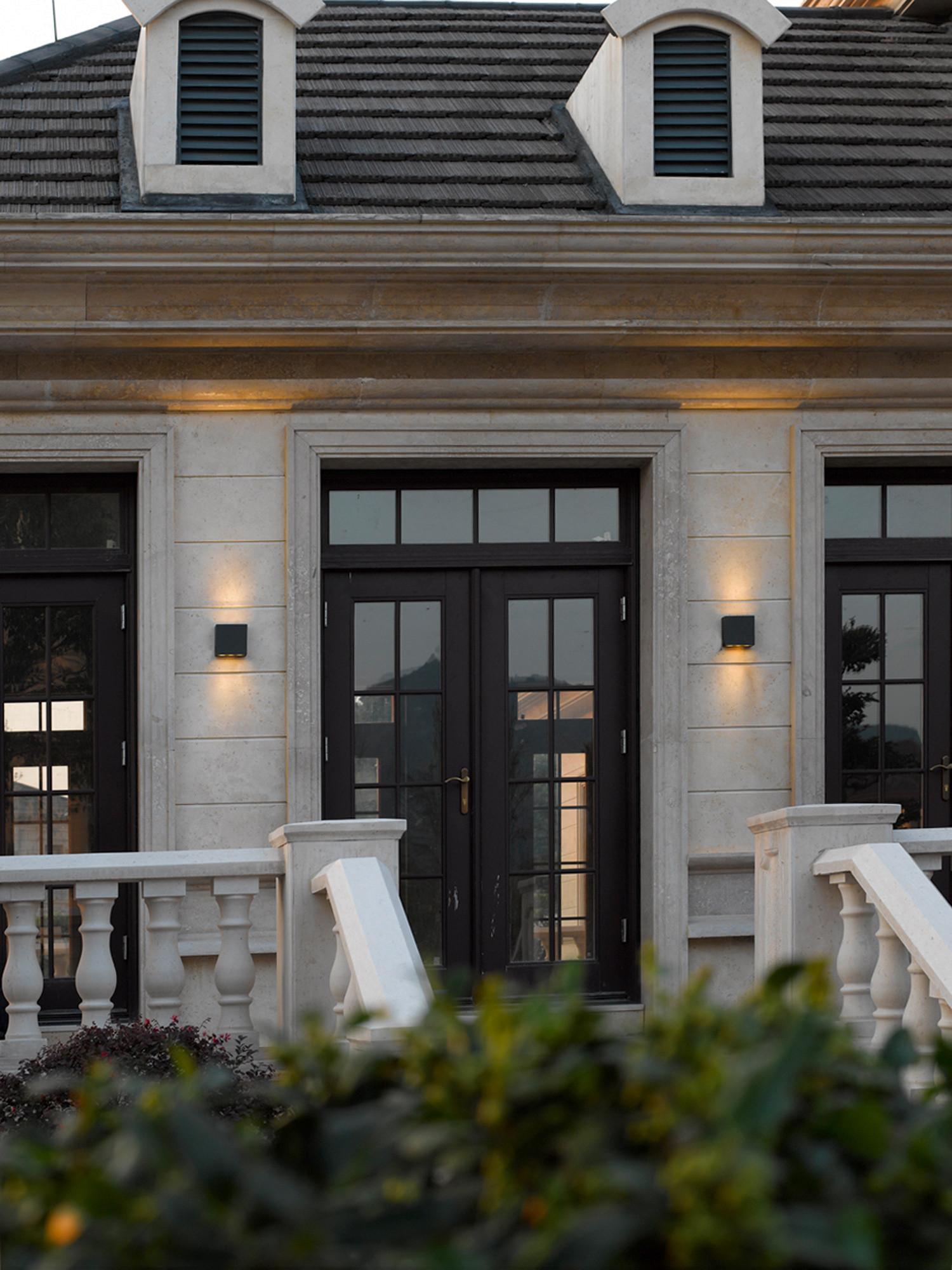 Außenwandleuchte Thames in Anthrazit max. 3 Watt - Anthrazit, Basics, Metall (15/15/5cm) - Trio Leuchten