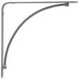Wandhalter Silber - Silberfarben, MODERN, Metall (20/20/2cm) Wandhalter Silber - Silberfarben, MODERN, Metall (20/20/2cm)