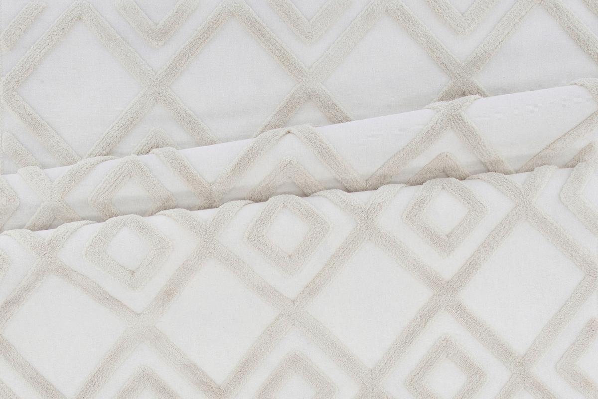 FLACHWEBETEPPICH TOWA - Weiß, LIFESTYLE, Textil (160/230cm) - P & B