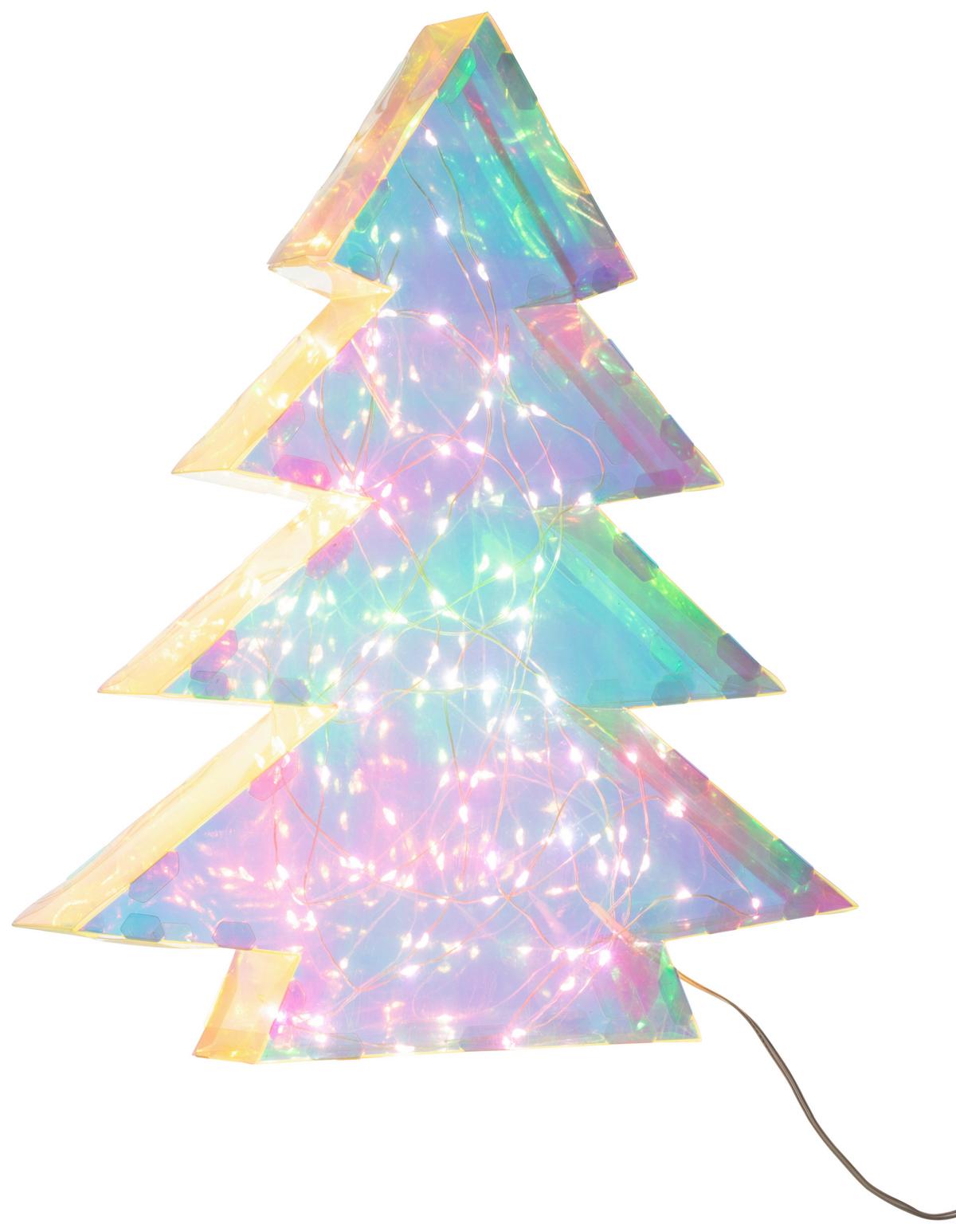 Led Díszlámpa Guti - átlátszó, Konventionell, műanyag/fém (32/4,5/40cm) - Modern Living