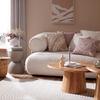 GARDINLÄNGD RAMONA - beige, Modern, textil (135/245cm) - Modern Living