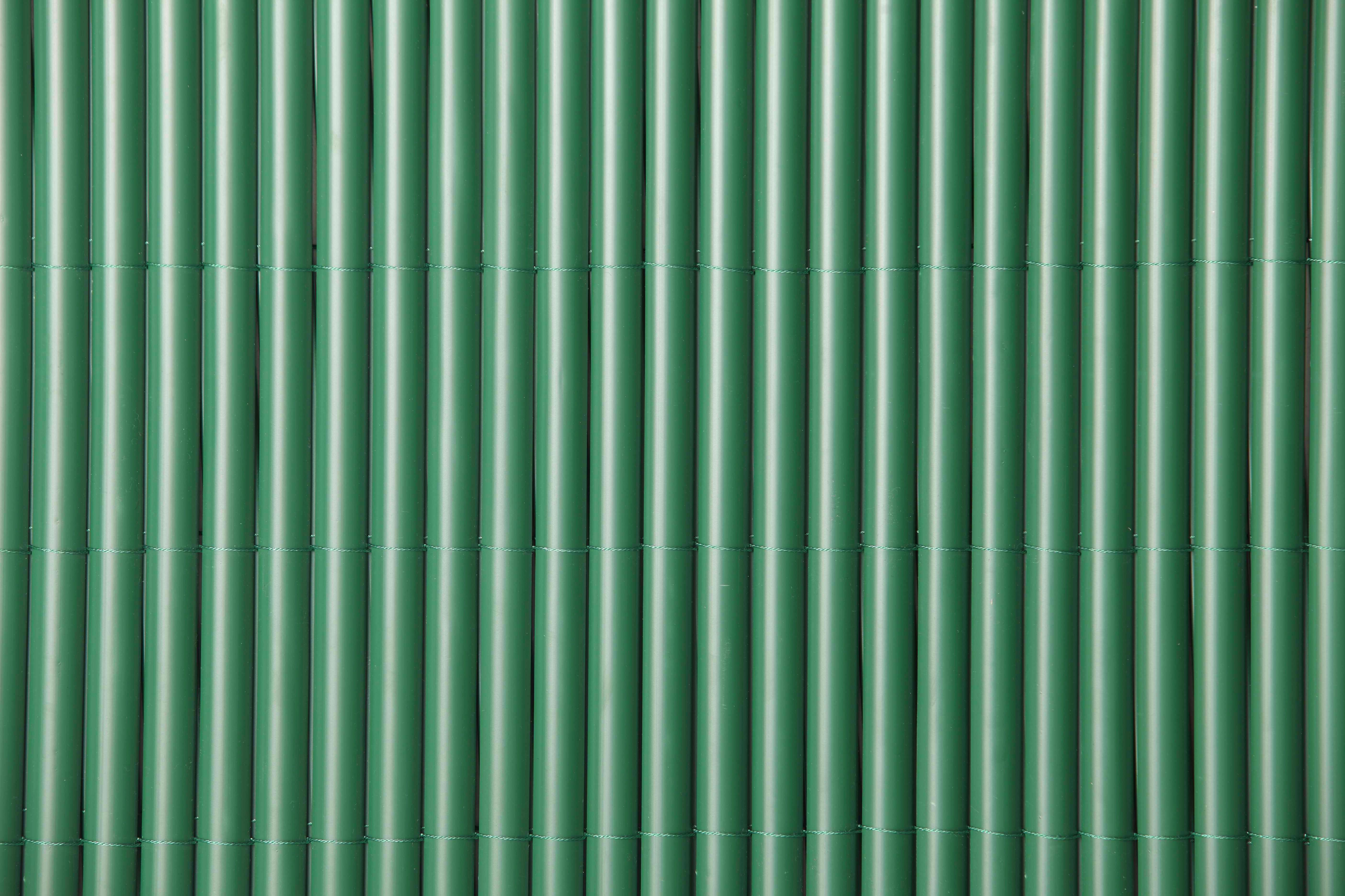 Sichtschutz ca. 1000x90 cm Kunststoff Grün - Grün, MODERN, Kunststoff (1000/90/0,5cm) - Gardenson