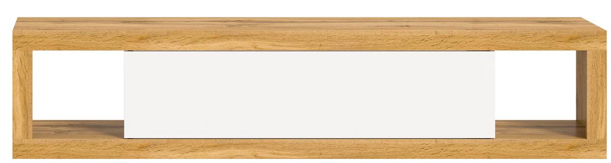 Tv Komoda Tango - bijela/hrast Wotan, Design, drvni materijal (180/39/30cm) - Modern Living