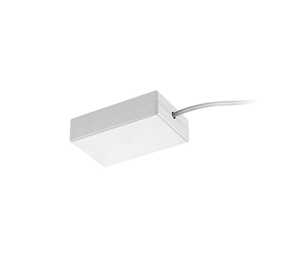 Schienensystem Duoline Weiß max. 60 Watt - Weiß, Design, Kunststoff (9/3,2/13,5cm) - Trio Leuchten