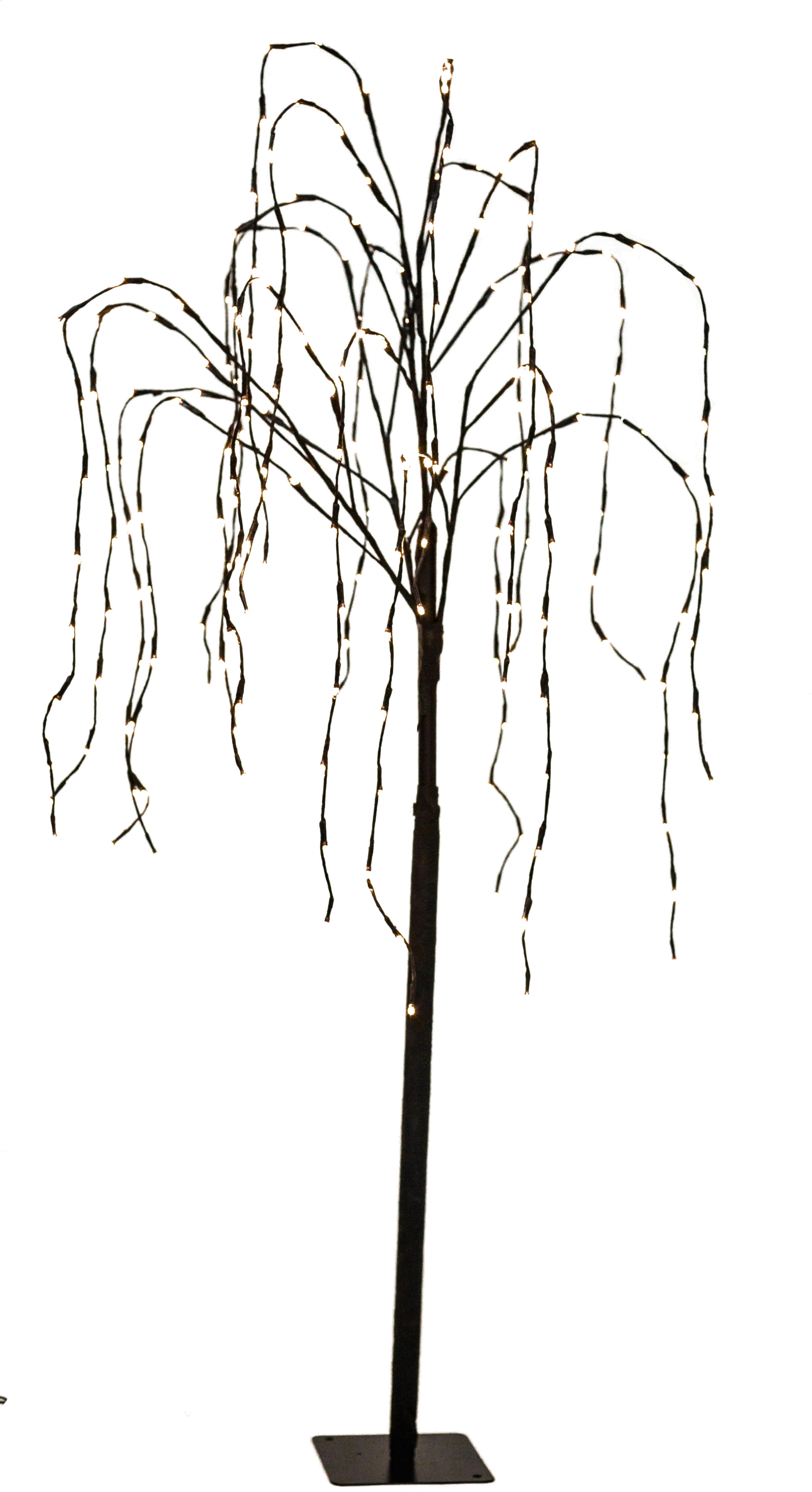 Led-dekoleuchte Baumi -Paz- - Schwarz, Modern, Kunststoff/Metall (140cm) - Premium Living