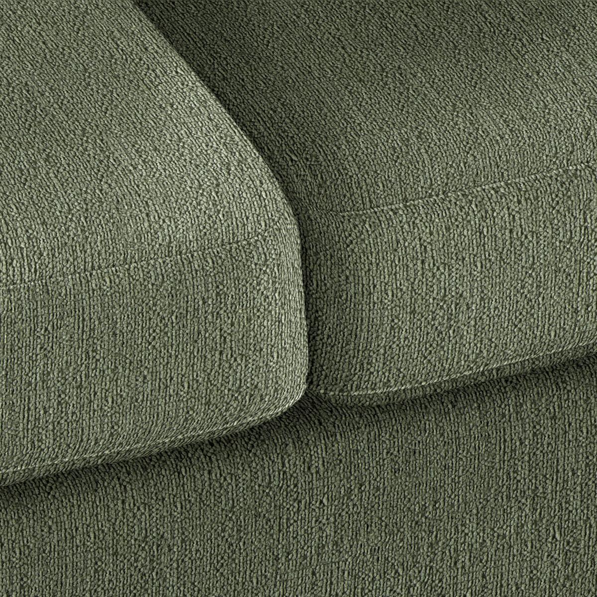 2-Sitzer-Sofa Devado Olivgrün - Olivgrün/Naturfarben, Holz/Textil (190/70-85/95cm) - Mömax