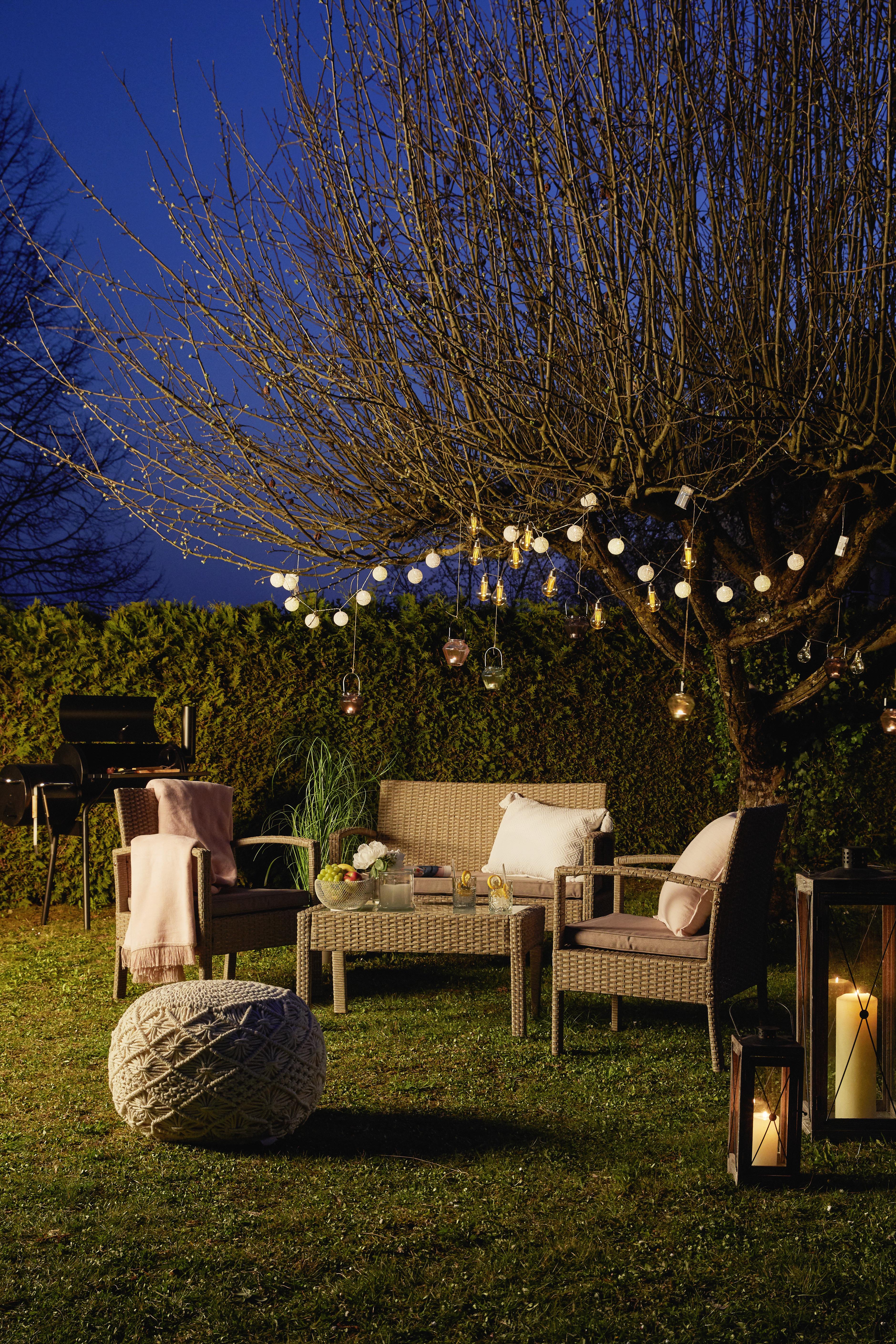 Lichterkette Schnurli max. 0,06 Watt - Weiss, Romantik / Landhaus, Kunststoff (6/170cm) - Mömax