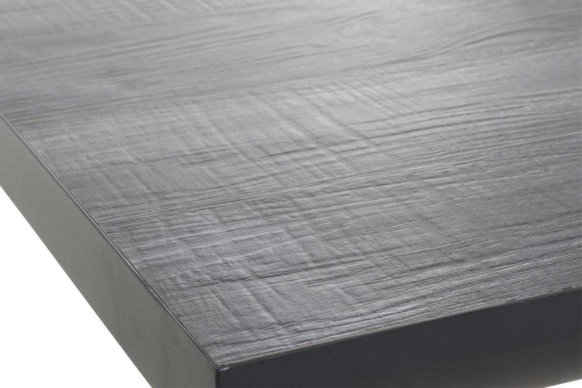 GARTENTISCHGRUPPE MILANO S.SET + SILVA 7TLG - Anthrazit, MODERN, Keramik/Kunststoff (100/88/220cm) - Siena Garden