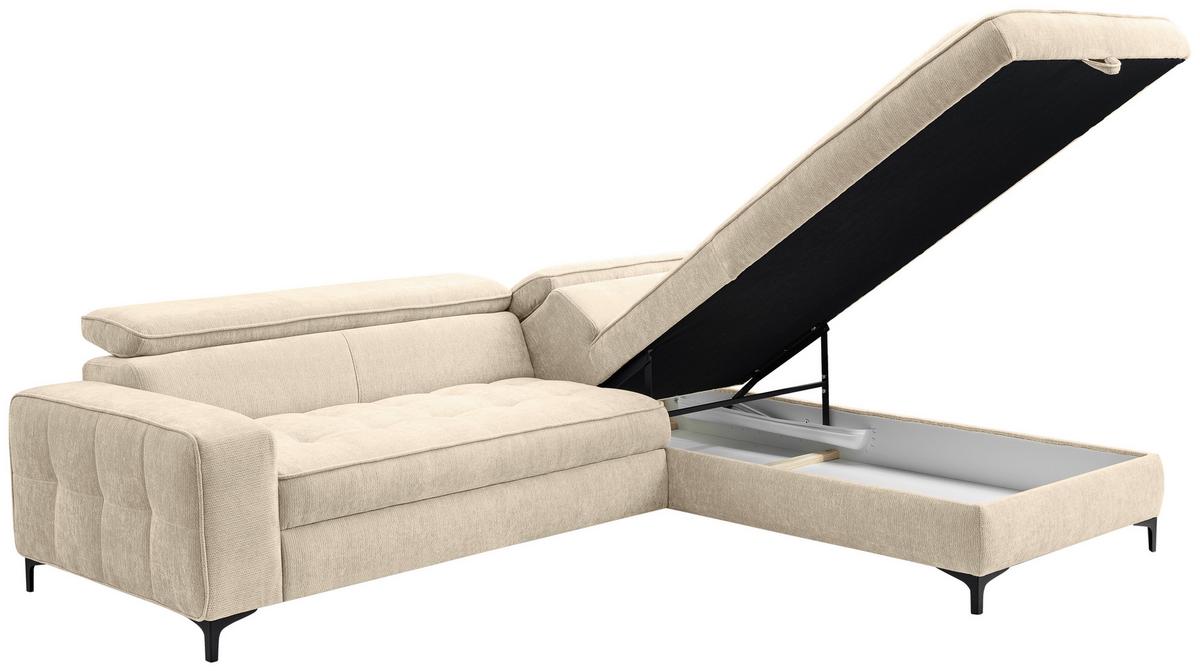 COLțAR TALIA - bej, Basics, textil (251/70-90/203cm) - Modern Living