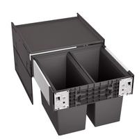 Einbauabfallsammler Select II in Anthrazit - Anthrazit, Kunststoff/Metall (46,2/36,1/45cm) - Blanco