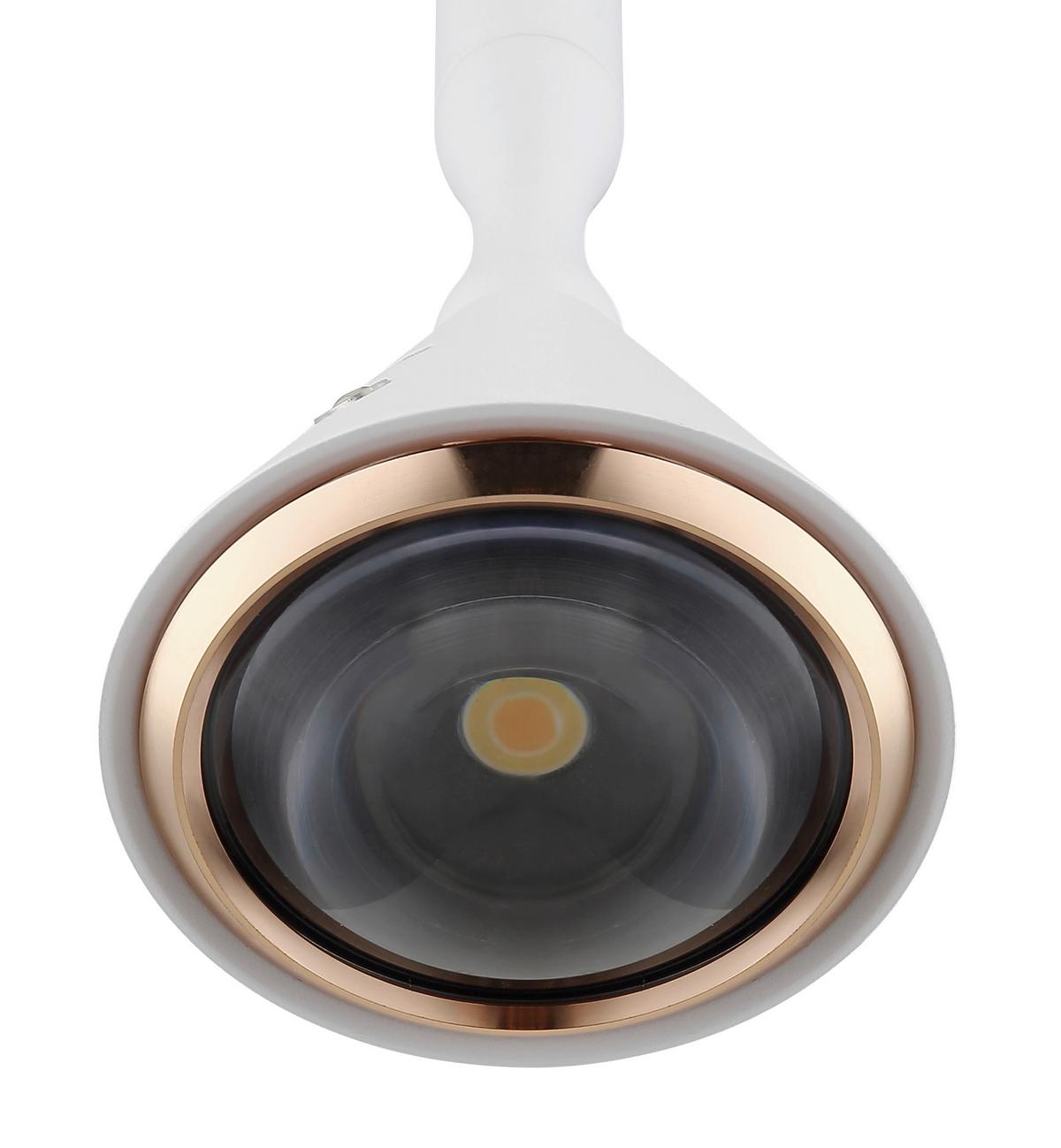 Led-hängeleuchte 16061w Lucinda - Weiss, Design, Kunststoff/Metall (9,9/50-210cm) - Globo