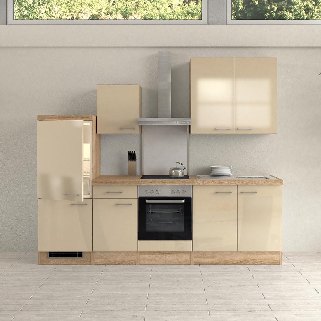 Kuhijski Blok Z Aparati Nepal, Kašmir, Barva Hrasta - barve nerjavečega jekla/kašmir, Moderno, kovina/leseni material (270cm) - FlexWell