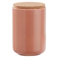 Ételtároló Doboz Svea - natúr színű/narancs, Modern, fa/kerámia (10/14,5cm) - Premium Living