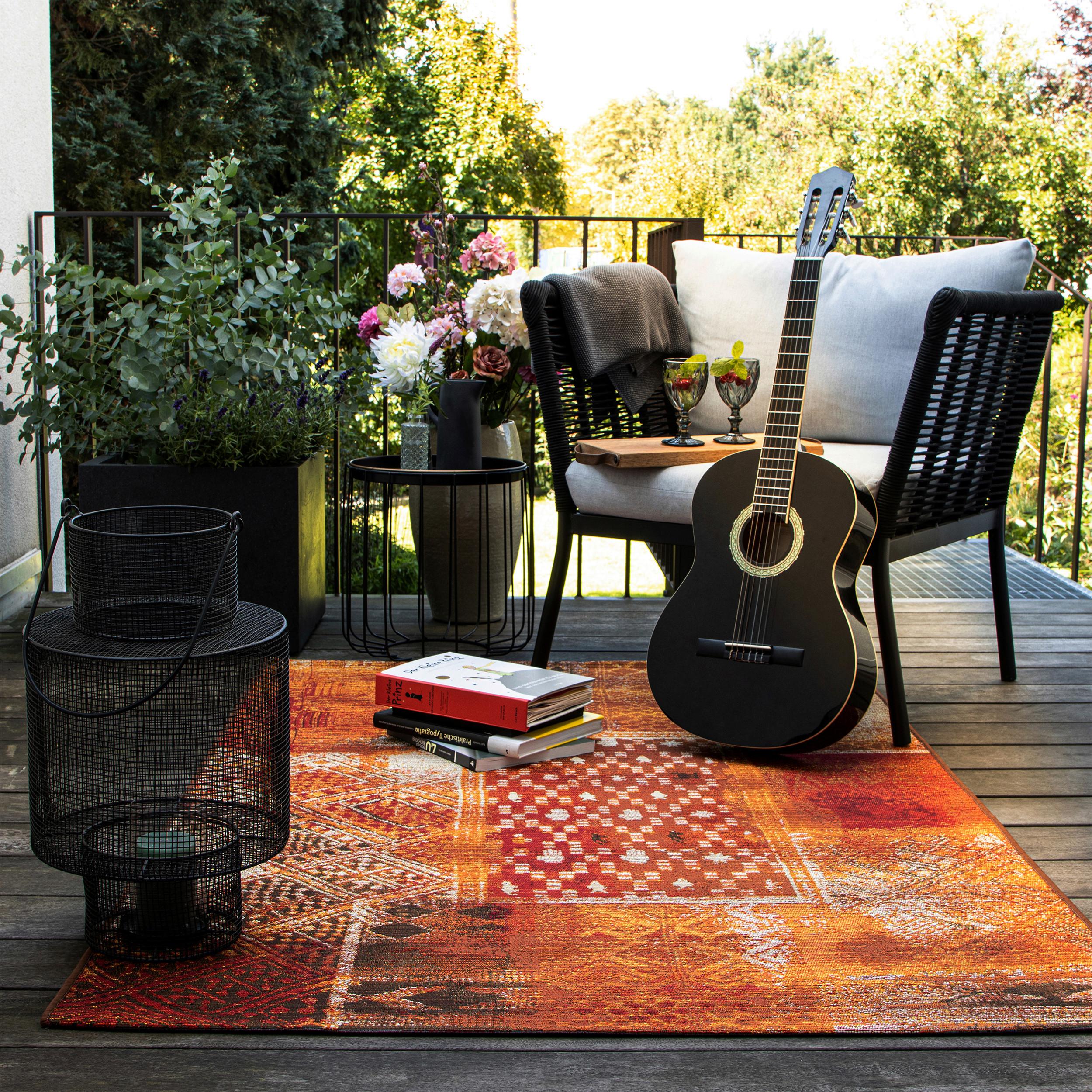 OUTDOORTEPPICH MY GOBELINA - Rot/Multicolor, Design, Textil (80/150cm) - Novel