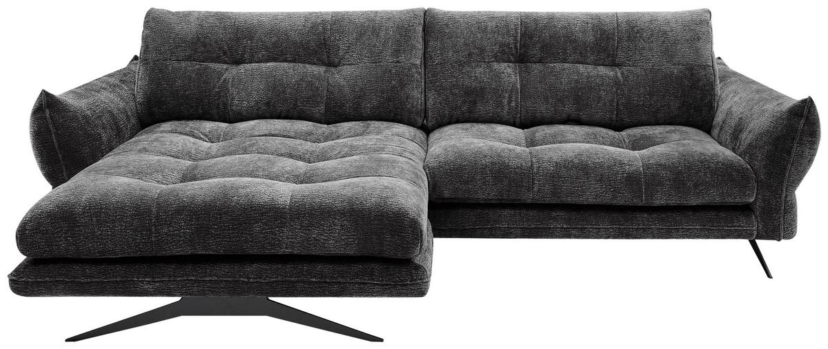 Coltar BAXTER BAXTER - gri închis, Modern, textil (177/68-87/280cm) - Premium Living