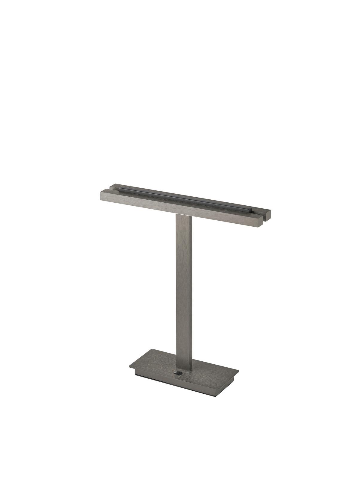 LAMPA STOŁOWA LED 50445/2-15 BEN - kolor brązu, Basics, metal (40/17,5/40cm) - elements by BANKAMP