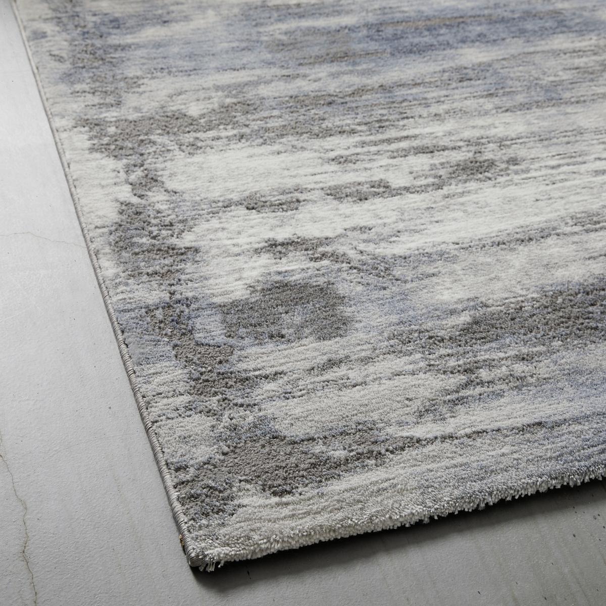 Webteppich Oxford ca. 120x170cm - Blau/Grau, Basics, Textil (120/170cm) - Mömax