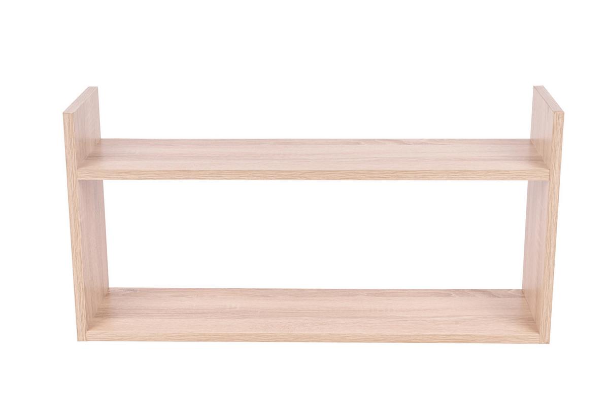 Wandregal B421659-30 Hannah - Eichefarben, Basics, Holzwerkstoff (70/18/35cm) - Globo