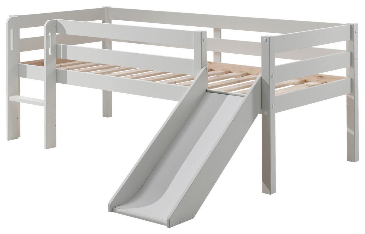 Spielbett "Pino", weiß - Weiß, MODERN, Holz/Holzwerkstoff (90/200cm) - MID.YOU