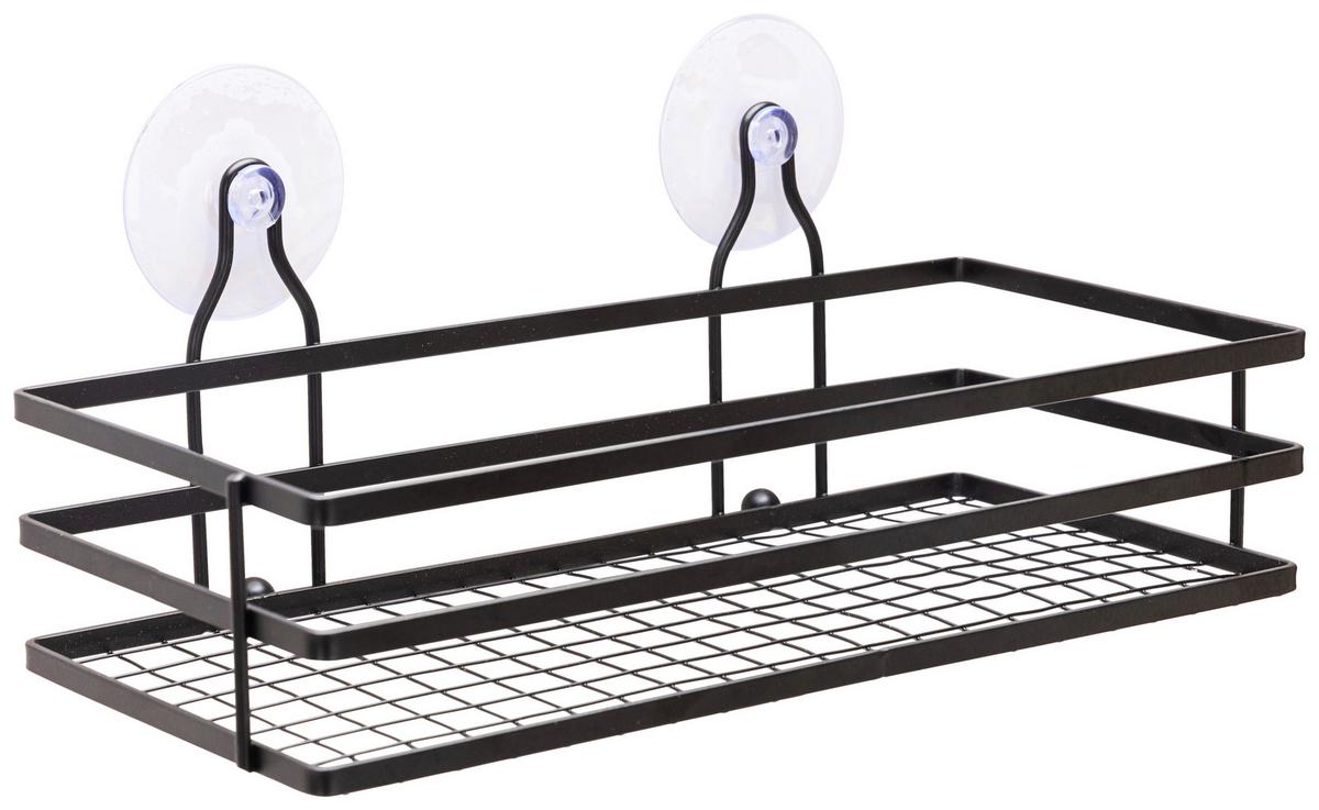 Kopalniški Regal Napoli 1, Črna - črna, Konvencionalno, kovina (25/11,5/10cm) - Mömax