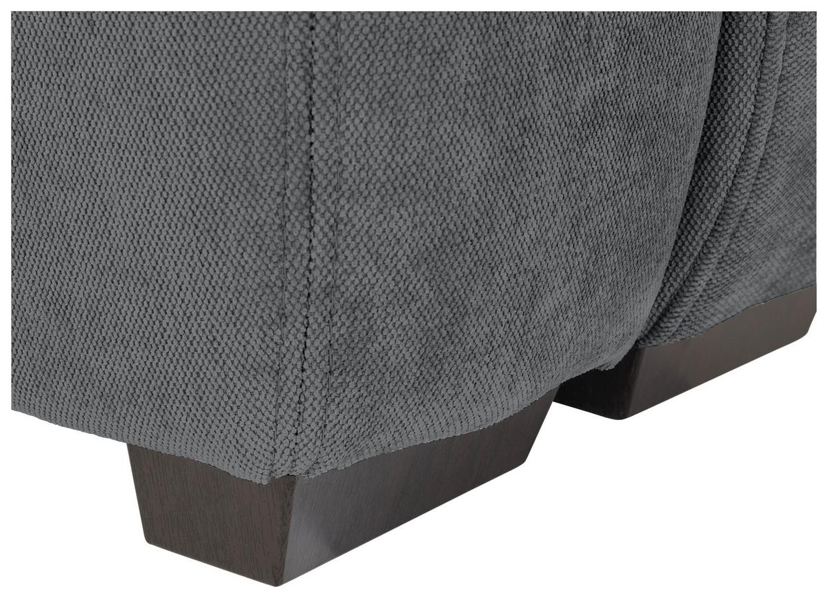 Mega Sofa Toledo - tamno smeđa/tamno siva, Konvencionalno, tekstil/plastika (250/100/90cm) - Best Price