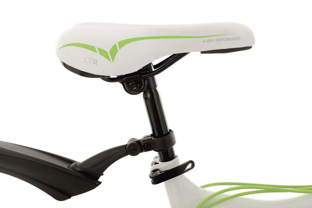 MOUNTAINBIKE Fully 26'' Bliss Weiß RH 48cm - Weiß/Grün, Basics, Metall (180/70/80cm) - Atrigo