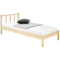 Posteljni Okvir Maren, Masiven Bor, 90x200 - barve bora, Konvencionalno, les (90/200cm) - Mömax
