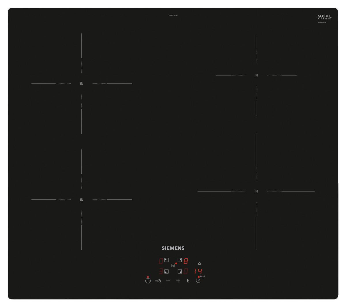 Induktionskochfeld EU611BEB6E - KONVENTIONELL (59,2/5,1/52,2cm) - Siemens