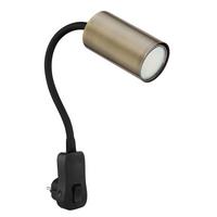 Wandleuchte Robby in Schwarz max. 25 Watt - Schwarz, Basics, Kunststoff/Metall (5,5/32/43cm) - Globo