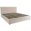 STOPPAD SÄNG SIENNA -EXKLUSIV- -BASED- - beige/ljusgrå, Lifestyle, metall/trä (180/200cm) - Based