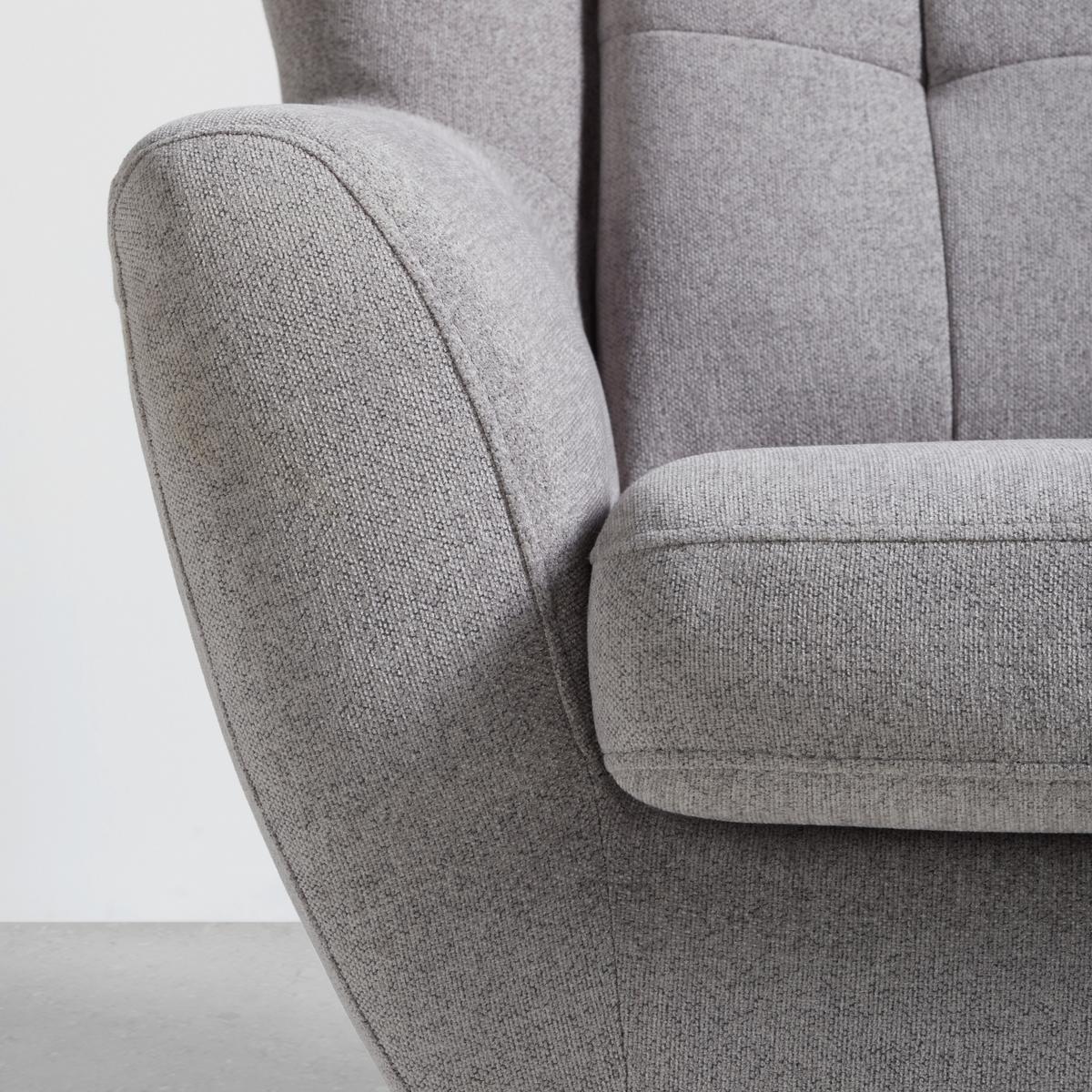 Sessel in Grau/Dunkelgrau - Dunkelgrau/Schwarz, MODERN, Holz/Holzwerkstoff (91/102/90cm) - Mömax