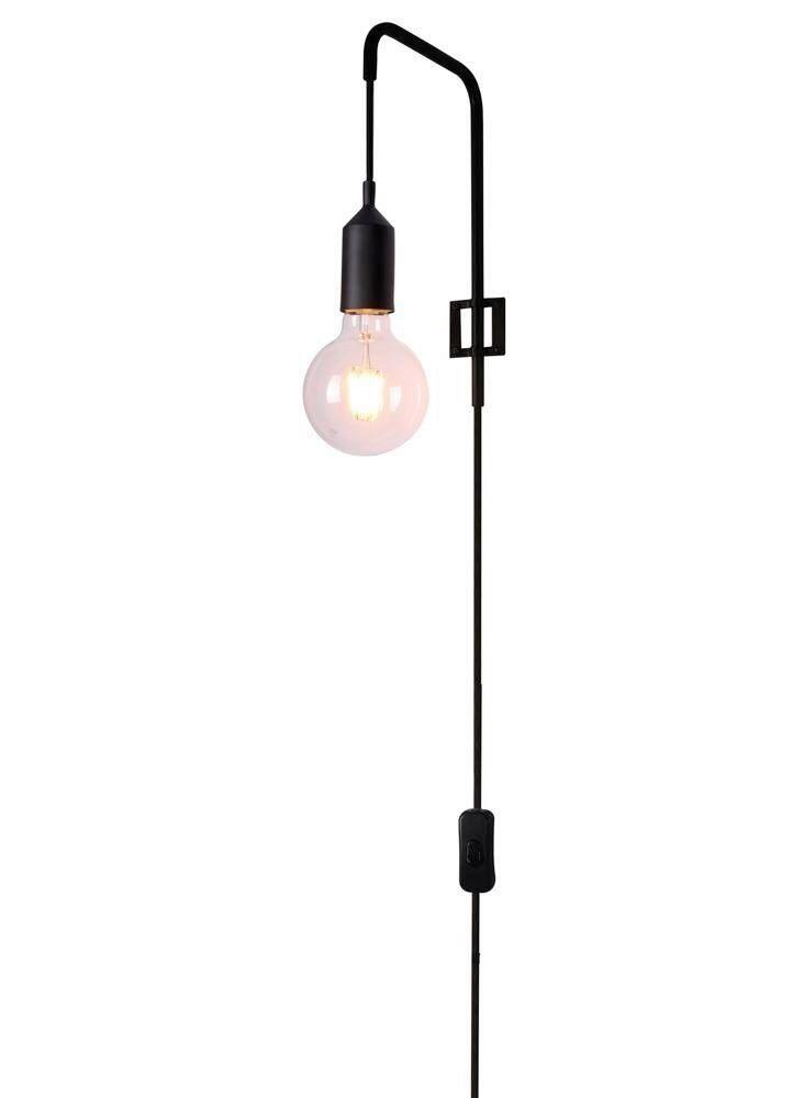 Svjetiljka Zidna 50401190 - crna, Basics, metal (4,5/16/25cm)