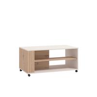 Dohányzóasztal Belfort - kasmírszínű/Artisan tölgy, Modern, faalapú anyag (101/46/54,5cm)