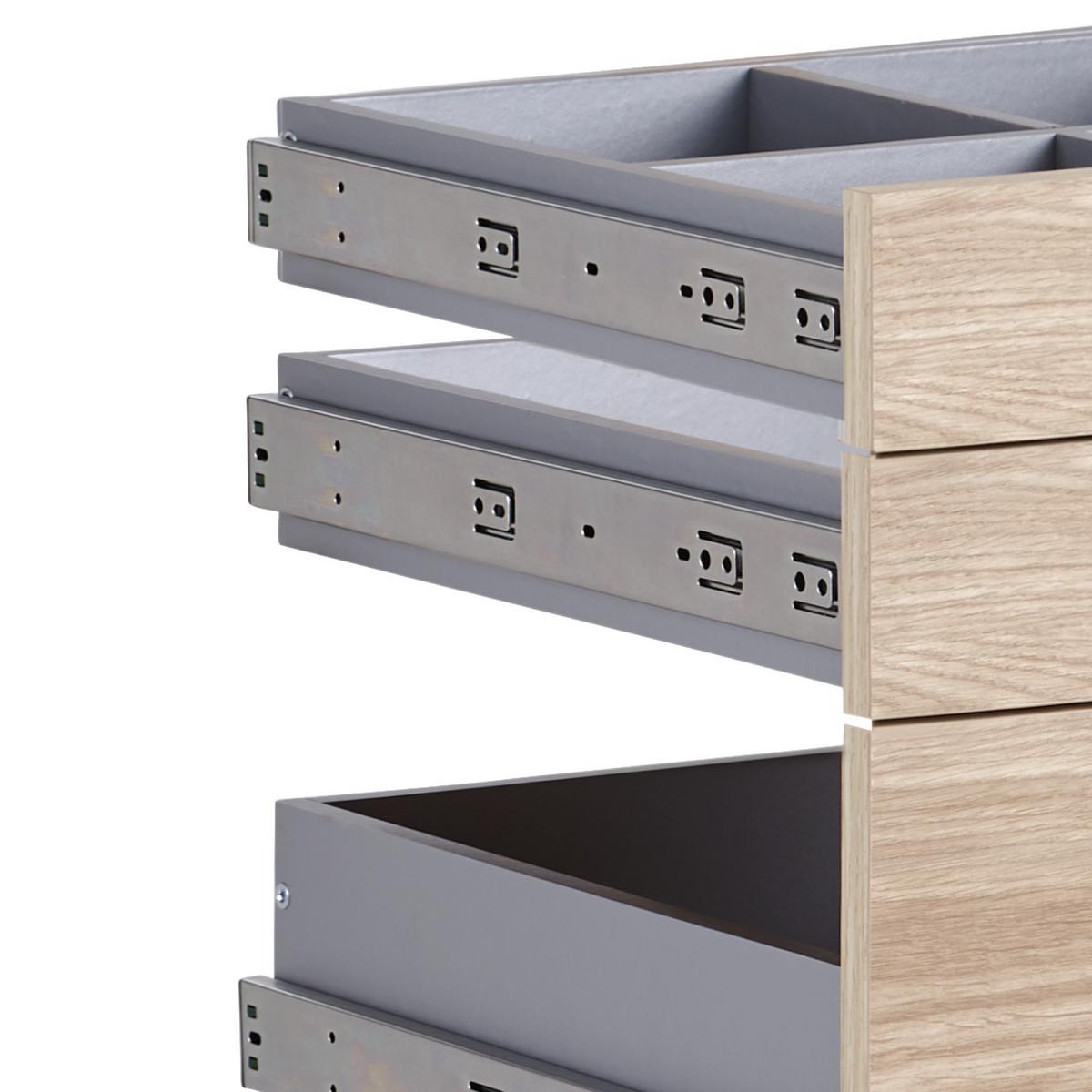 Set Ladica Unit - Moderno, drvni materijal (45,3/50,3/47cm) - Based
