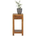 Blumensäule Sunil Naturfarben - Naturfarben, LIFESTYLE, Holz/Metall (28/58/28cm) - Premium Living Blumensäule Sunil Naturfarben - Naturfarben, LIFESTYLE, Holz/Metall (28/58/28cm) - Premium Living