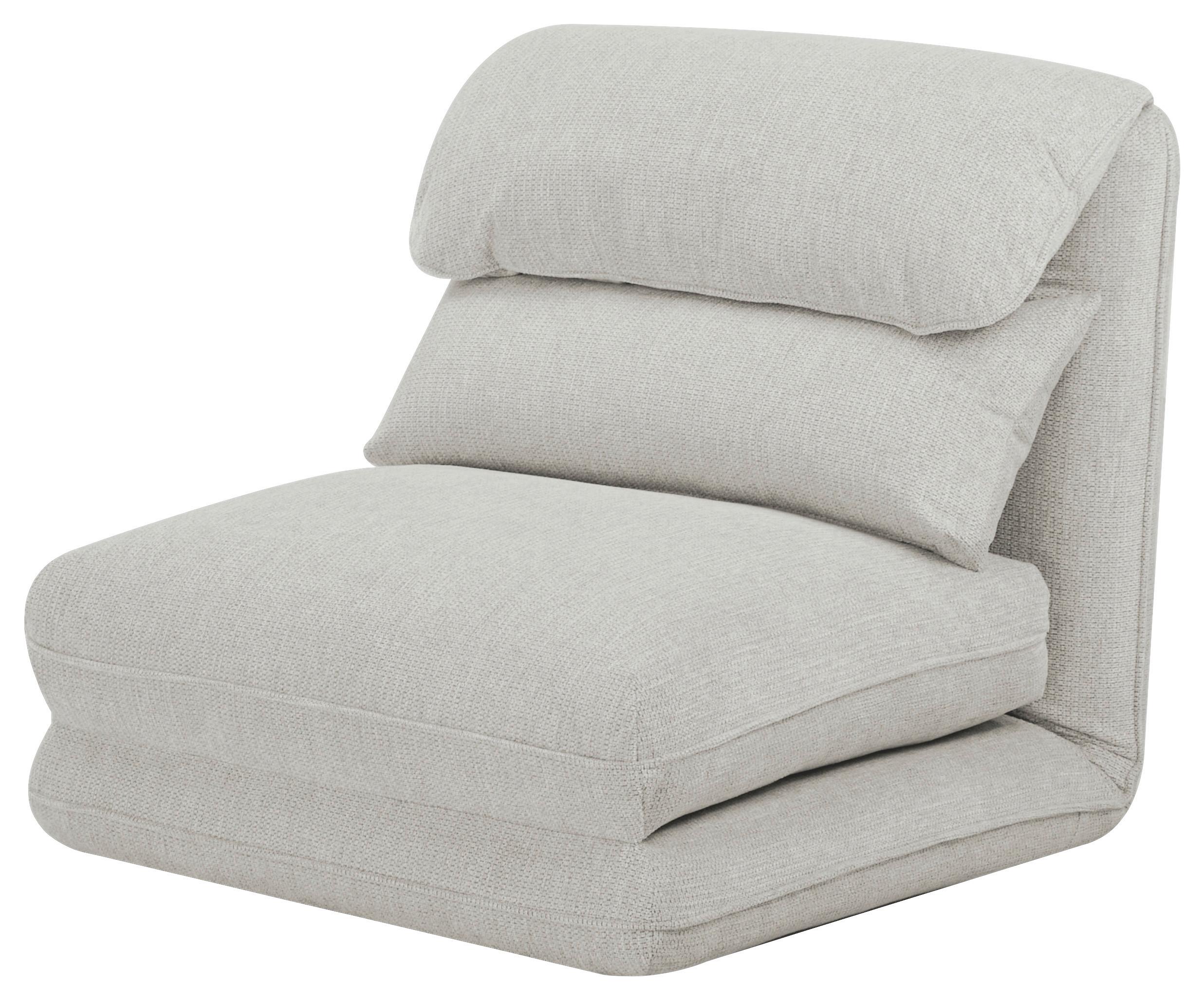 Fotelj Verve, Bež, Funkcija Ležišča - bež, Design, kovina/tekstil (78/72/85cm) - Livetastic