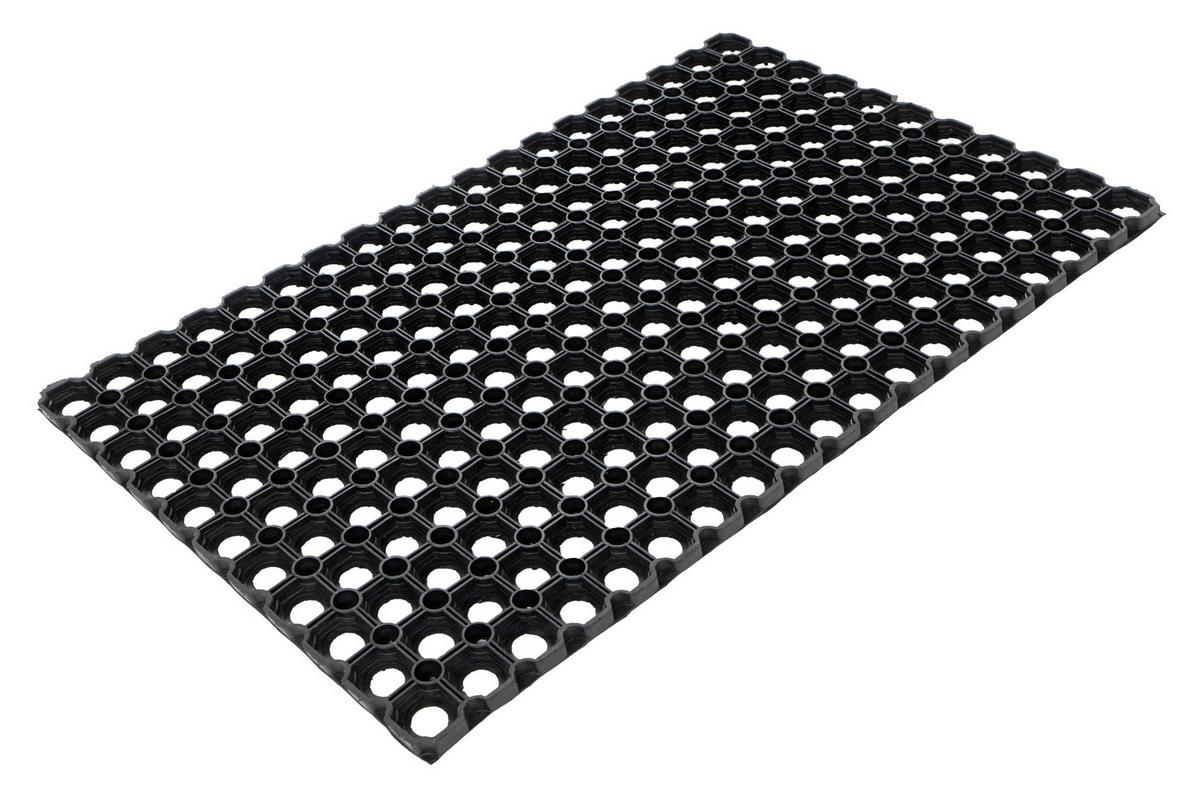Fussmatte Clean Way 125 Schwarz 40x60 - Schwarz, Basics, Kunststoff (40/60cm) - Kayoom