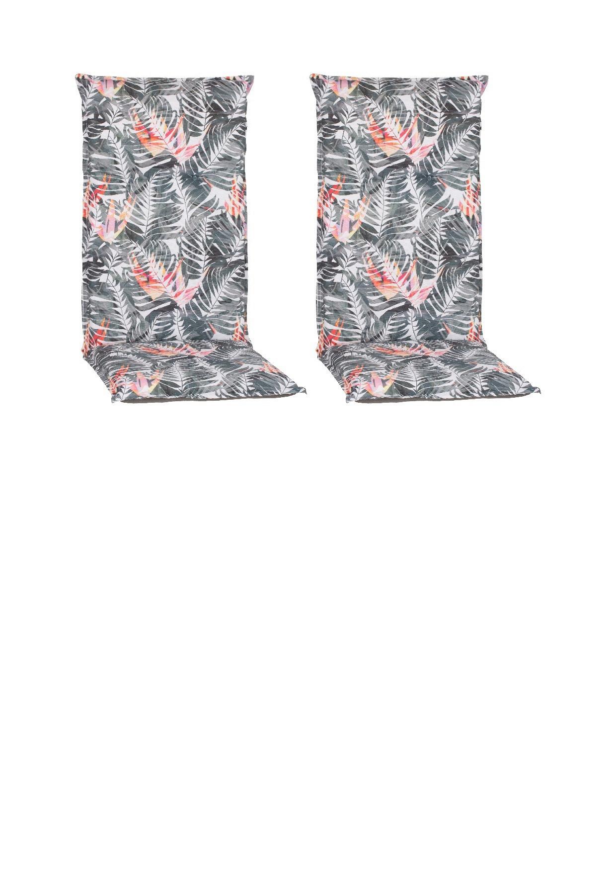 Sedežna Blazina Tamky, 2-Delni Set, Siva - siva, Basics, tekstil (118/46/8cm)