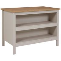 Kuhinjski Otok Sardegna - kašmir/hrast Artisan, Romantično / ladanjski, drvni materijal (124/91,5/75cm)