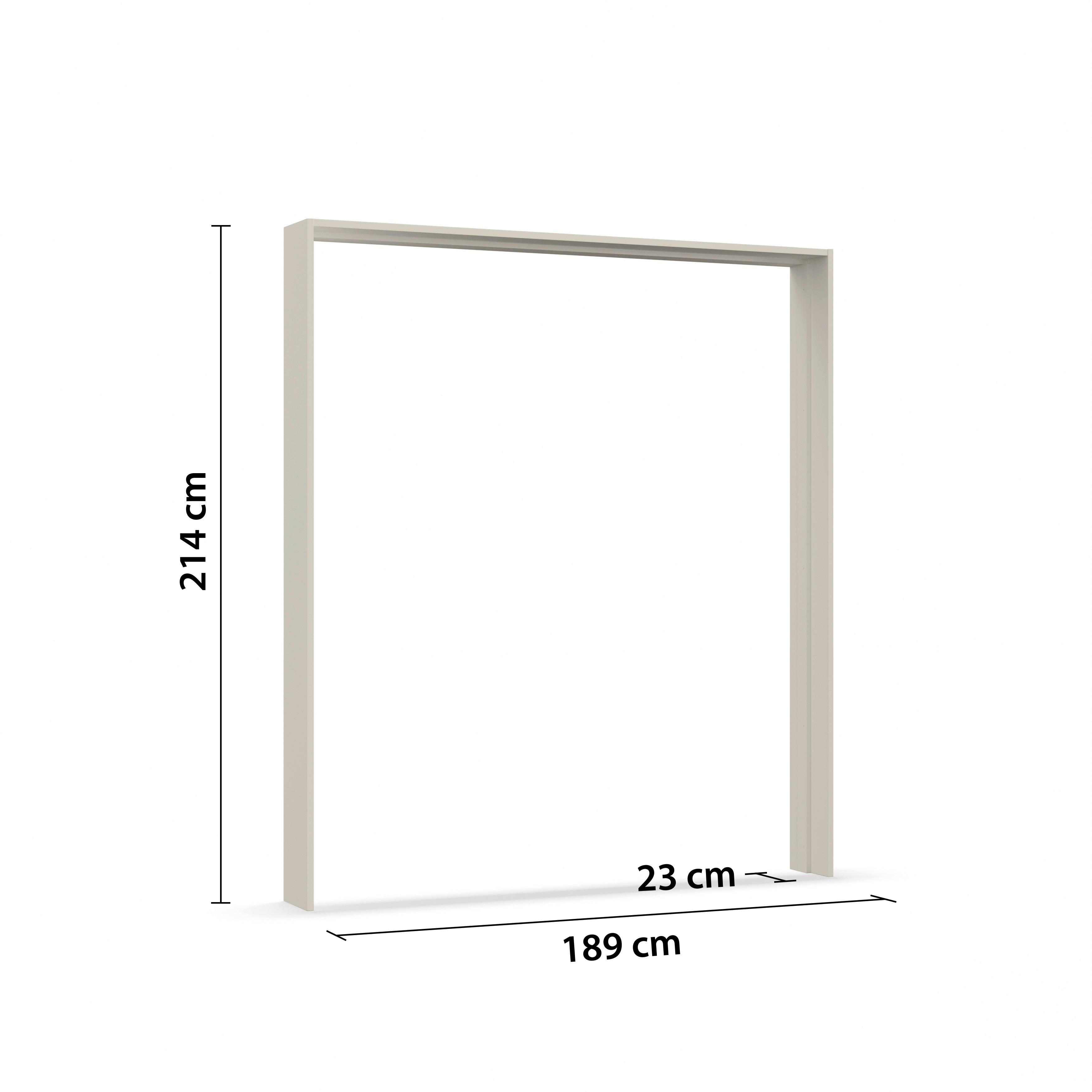 Passepartout Elara Champagner - Champagner, KONVENTIONELL, Holzwerkstoff (189/214/23cm) - Premium Living