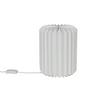 BORDSLAMPA OLGA - vit, Modern, papper/plast (20/20/25cm) - Mömax