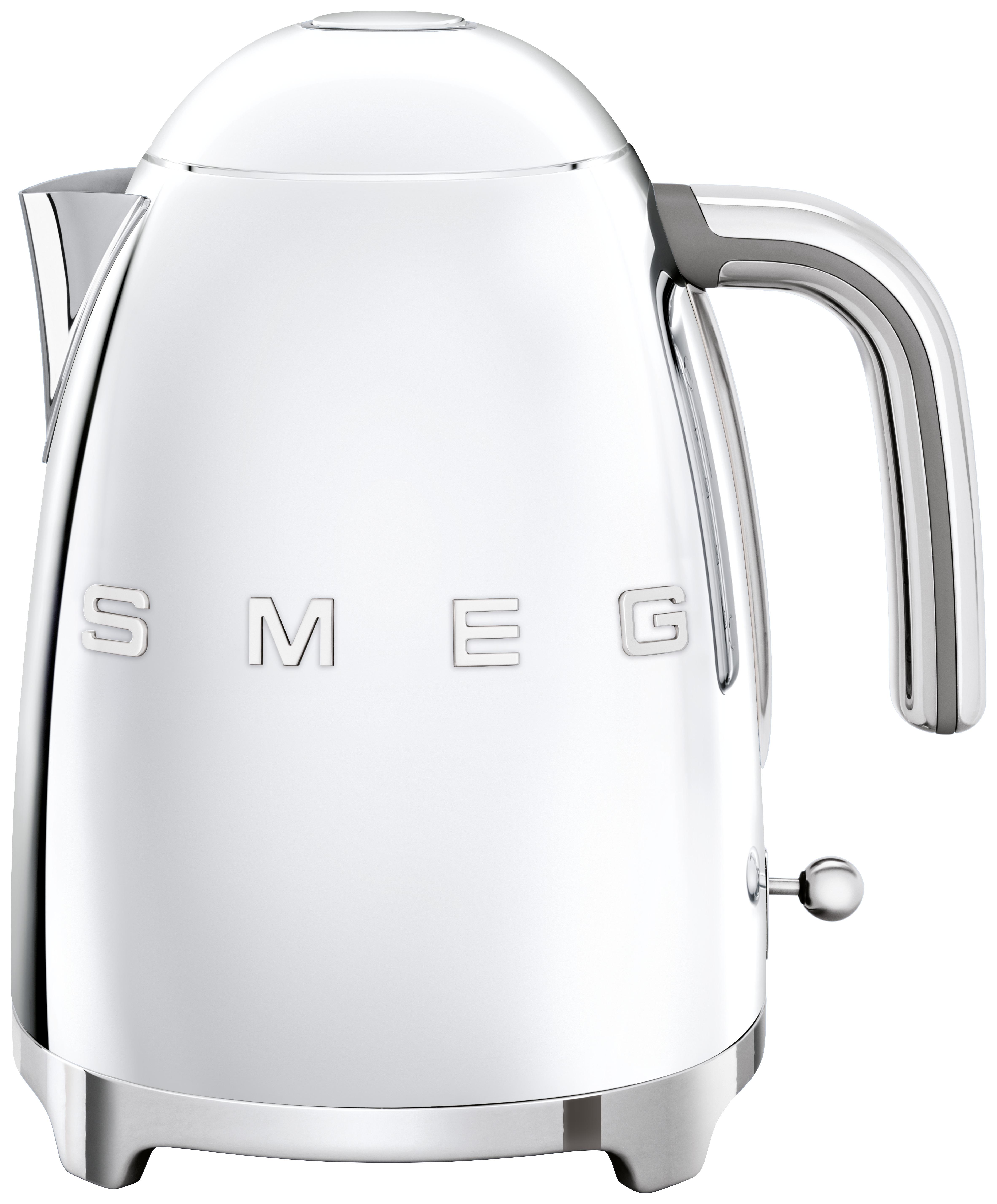 Smeg Hervidor eléctrico KLF03GOEU acabado dorado con logo Smeg 3D