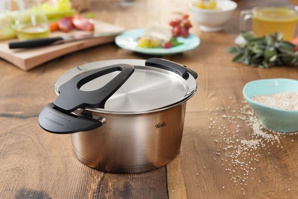 ZESTAW GARNKÓW 1611805000 FISSLER - kolor srebrny, Basics, metal - Fissler