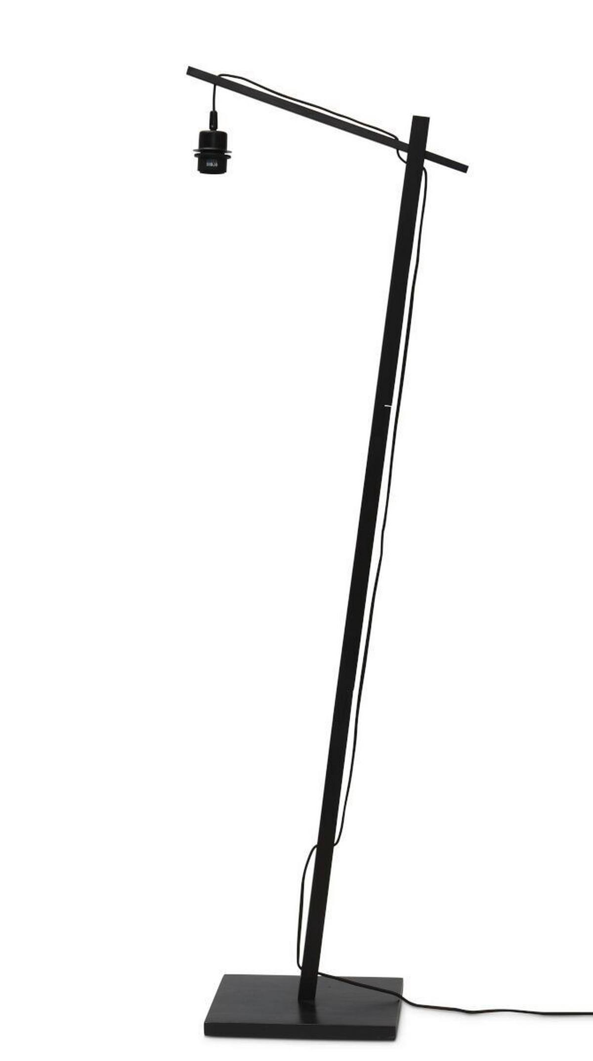 Stoječa Svetilka Cango, Črna - črna, Trend (150/40/62cm) - Good & Mojo