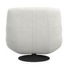 RELAXFÅTÖLJ LORENA - ljusgrå/svart, Modern, metall/textil (101/83/95cm) - Bessagi Home